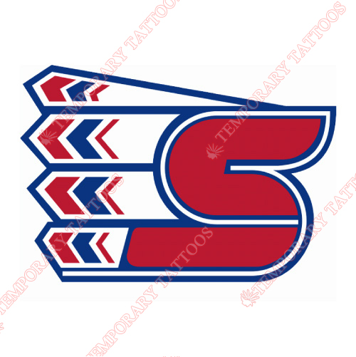 Spokane Chiefs Customize Temporary Tattoos Stickers NO.7549